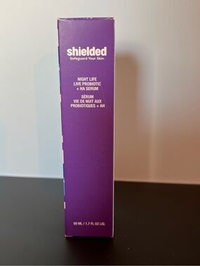 Shielded Night Life Live Probiotic + HA Serum NEW 1.7 oz